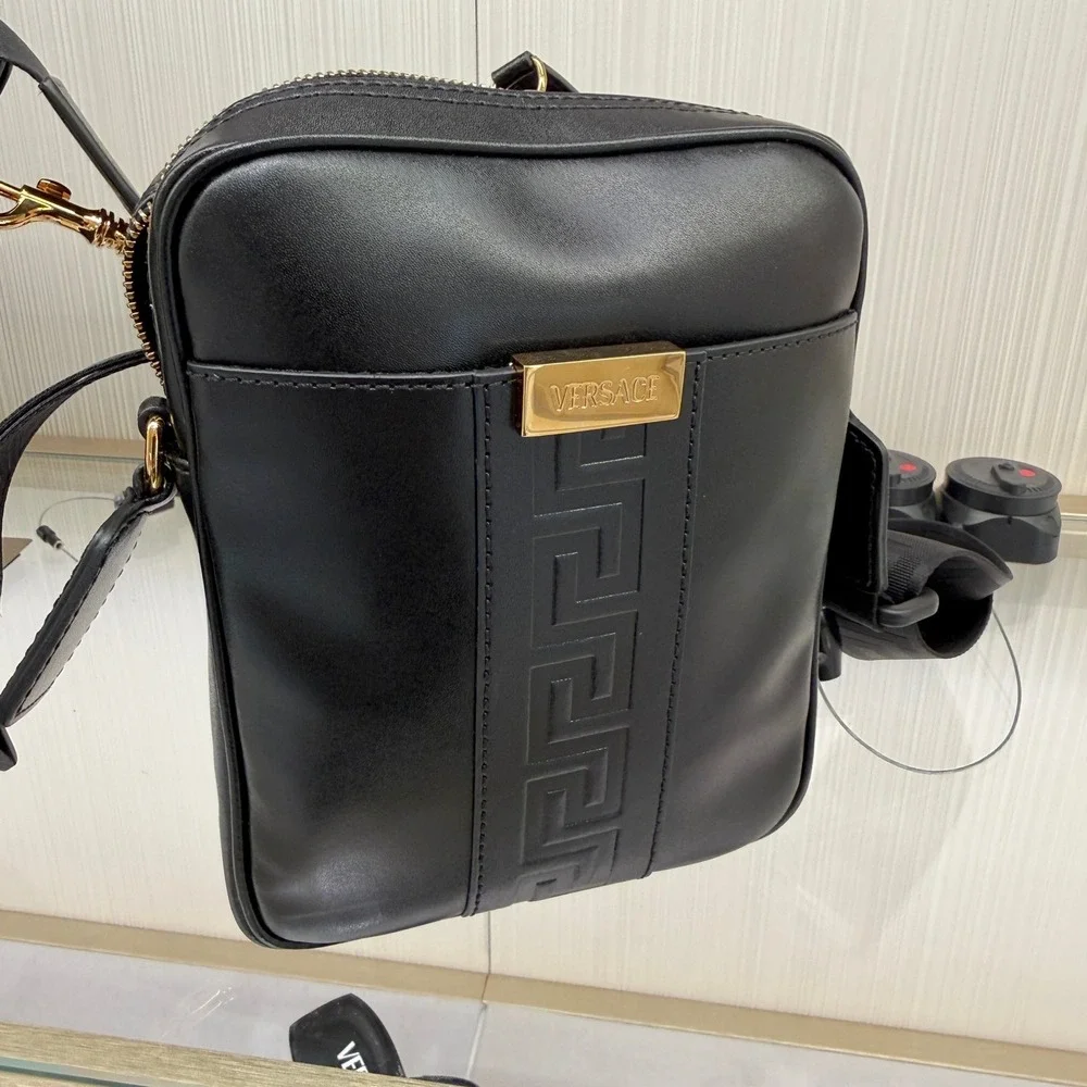 Versace greca embossed